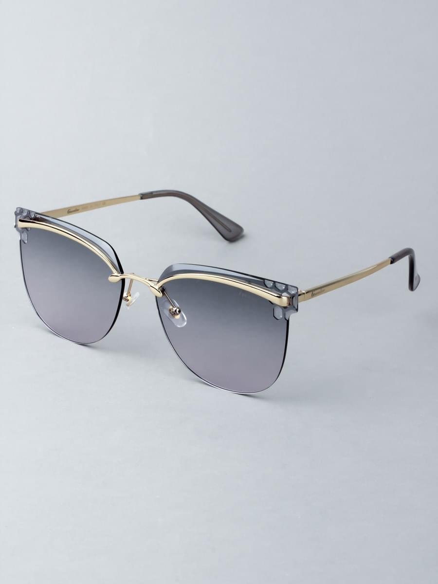 Солнцезащитные очки Graceline CF58166 Серый-Фиолетовый градиент