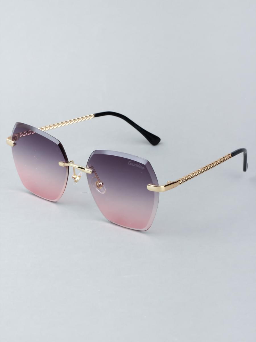 Солнцезащитные очки Graceline CF58134 Фиолетовый-Серый