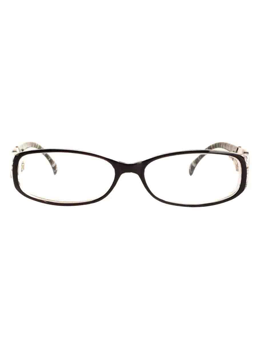 Готовые очки Farsi 7744 Черные Белые (+9.50)