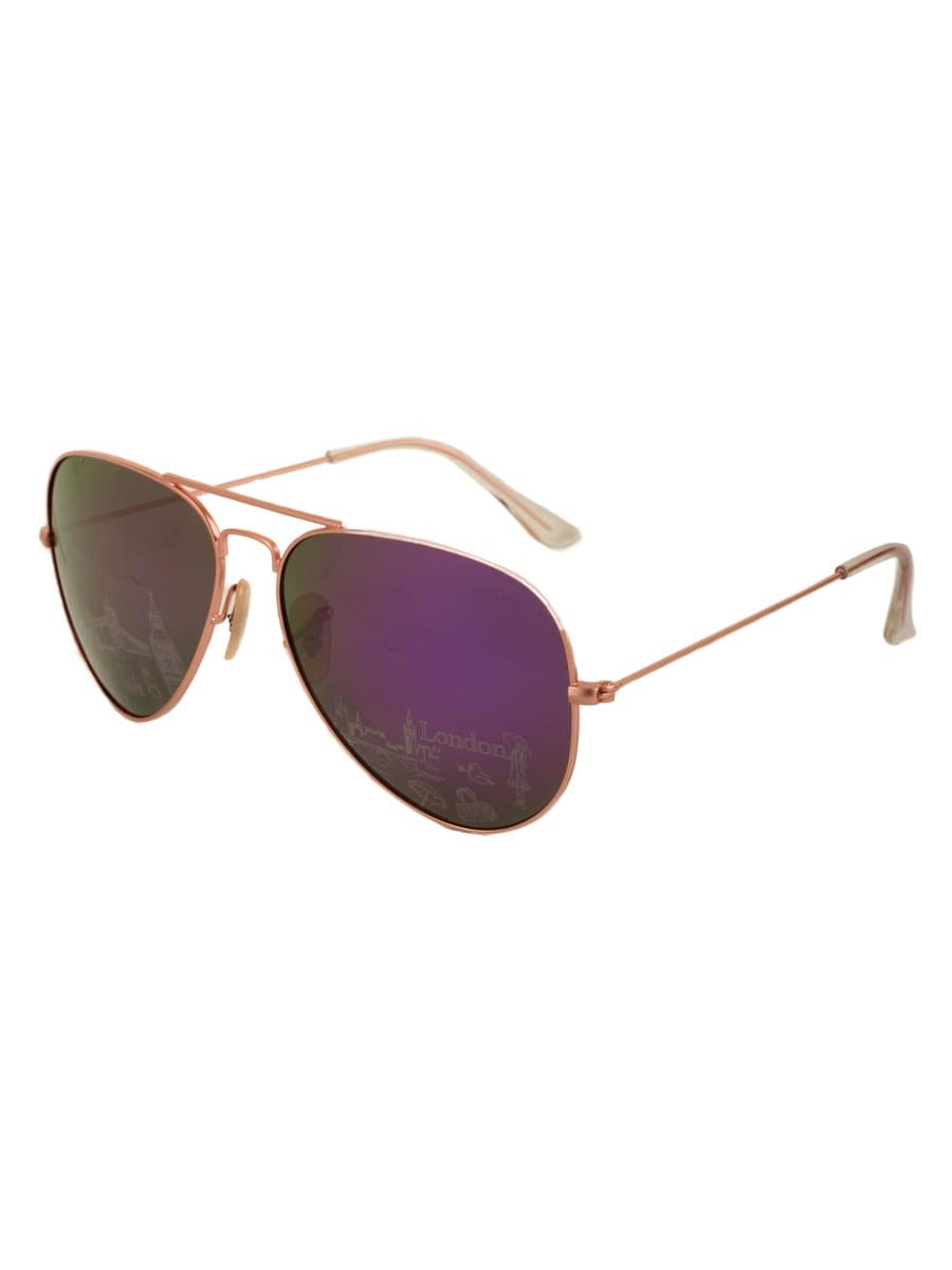 Солнцезащитные очки OneMate 8816 Золотистые Фиолетовый