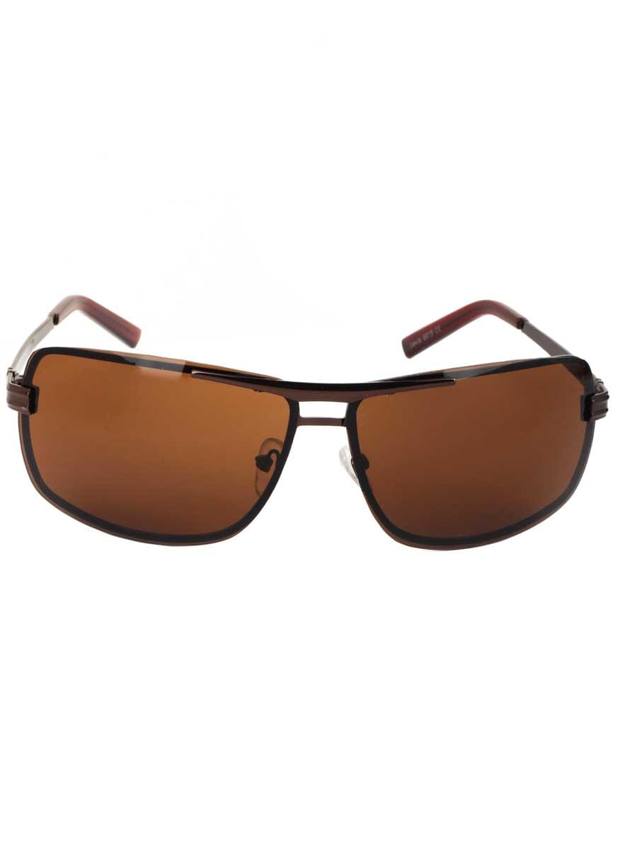 Солнцезащитные очки LEWIS 8515 Коричневые глянцевые